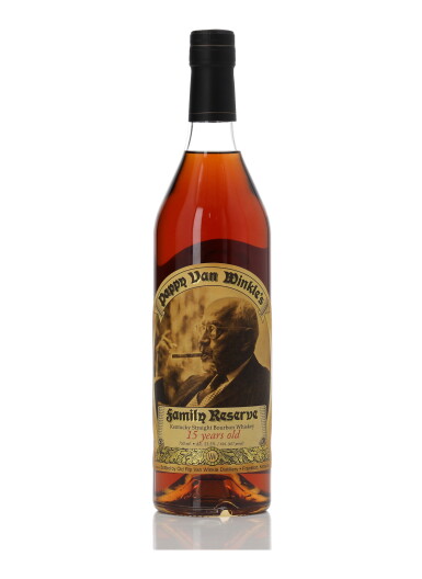 View full screen - View 1 of Lot 98. Pappy Van Winkle's 15 Year Old Family Reserve 107 Proof NV (1 BT 75cl).