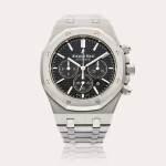 Reference 26320ST.OO.1220ST.01 Royal Oak | A stainless steel automatic chronograph wristwatch with date and bracelet, Circa 2014
