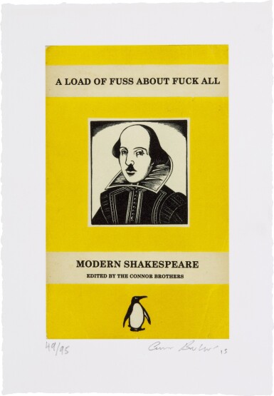 View full screen - View 1 of Lot 339. A Load of Fuss About Fuck All (Yellow).