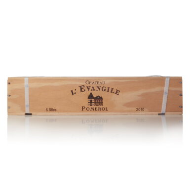 View full screen - View 1 of Lot 1204. Château l'Evangile 2010 (6 BT).