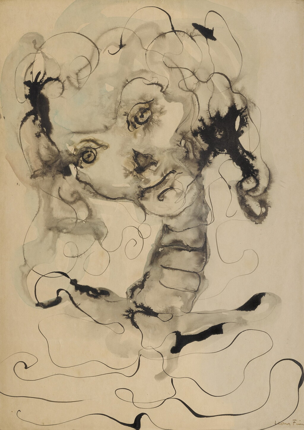View full screen - View 1 of Lot 39. Portrait de femme.
