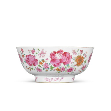 View full screen - View 1 of Lot 280. A famille-rose bowl, Qing dynasty, 18th century.