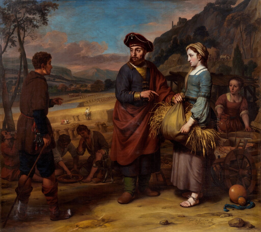View full screen - View 1 of Lot 325. Ruth and Boaz.