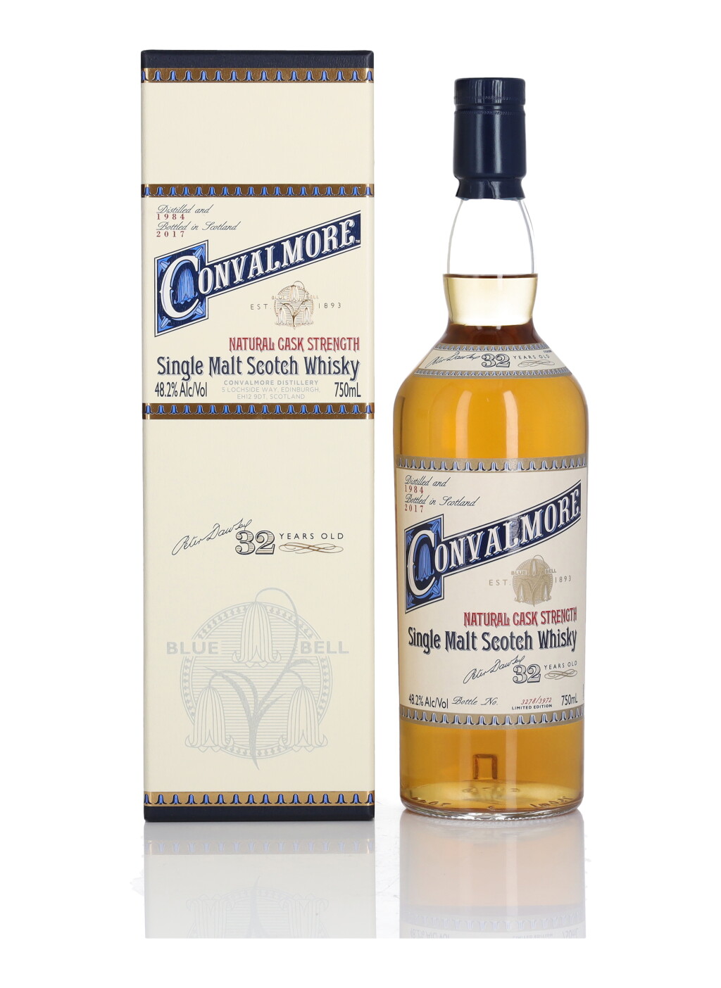 View full screen - View 1 of Lot 40. Convalmore 32 Year Old 48.2 abv 1984 (1 BT 75cl).