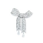 Broche diamants