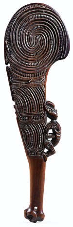 MASSUE CÉRÉMONIELLE WAHAIKA, MAORI, NOUVELLE-ZÉLANDE, POLYNÉSIE