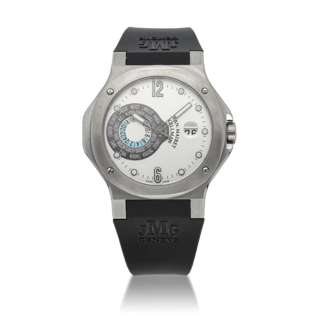 View full screen - View 1 of Lot 61. Sport GMT | Limited edition stainless steel world time wristwatch with date | Circa 2005.