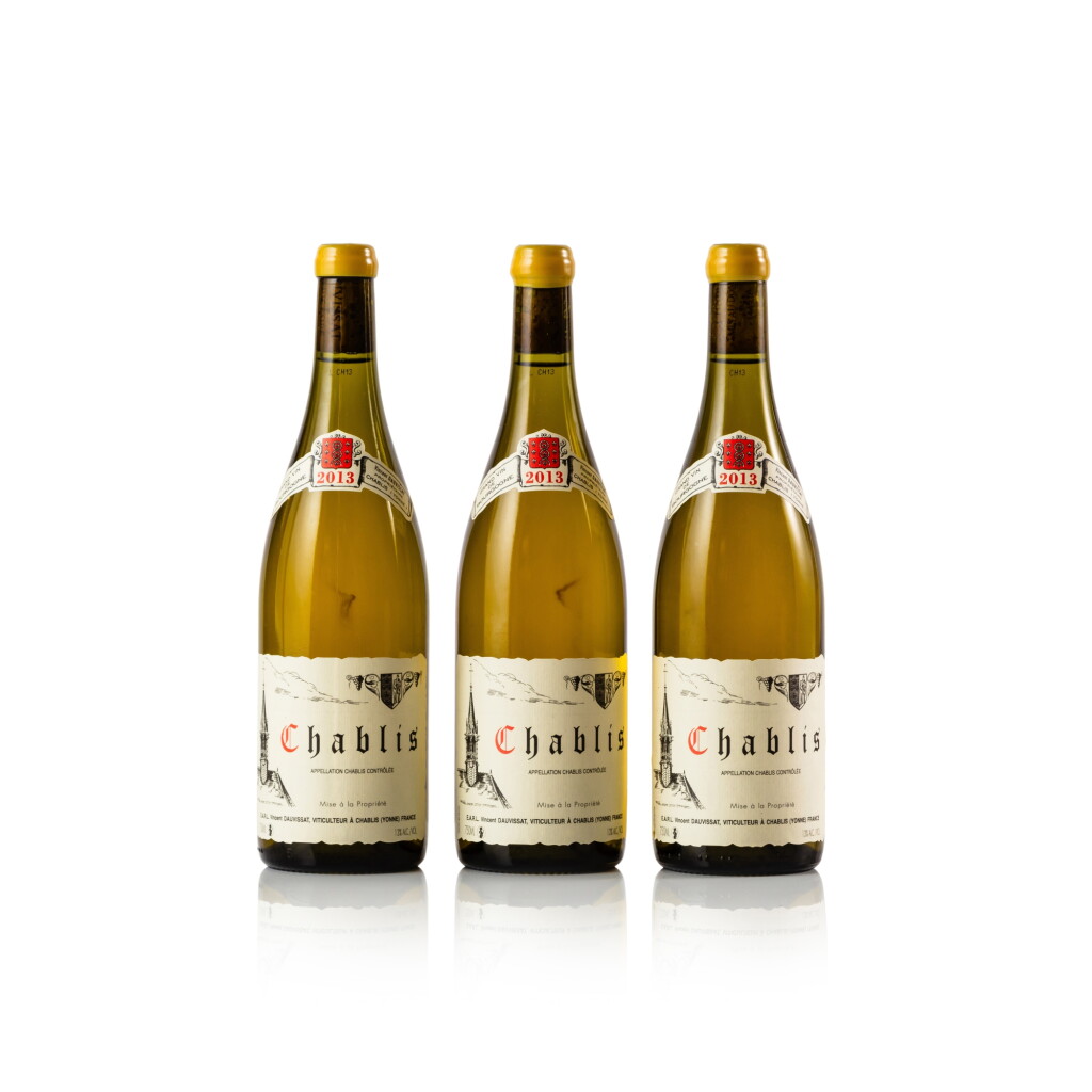 View full screen - View 1 of Lot 617. Chablis 2013 Vincent Dauvissat (3 BT).