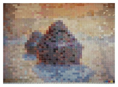 View full screen - View 1 of Lot 627. VIK MUNIZ | HAYSTACKS #5, AFTER MONET (PICTURES OF COLOR SERIES).