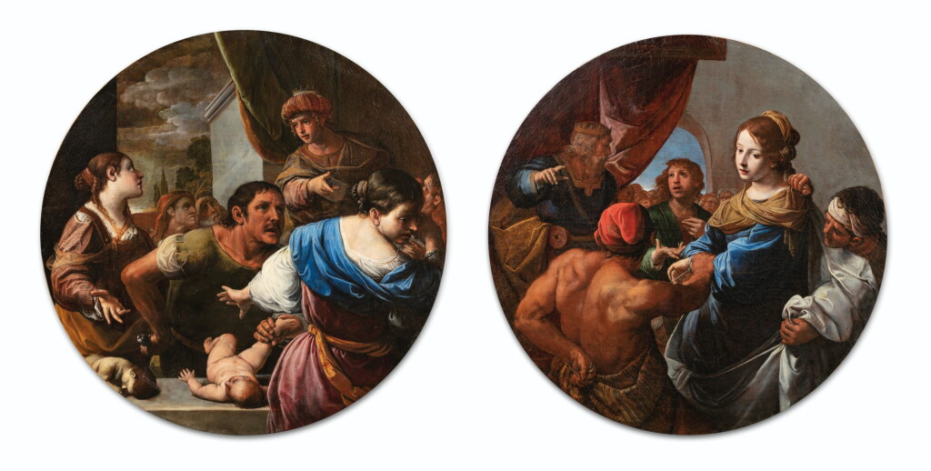 View full screen - View 1 of Lot 34. The Judgement of Solomon; Daniel defending Susanna.