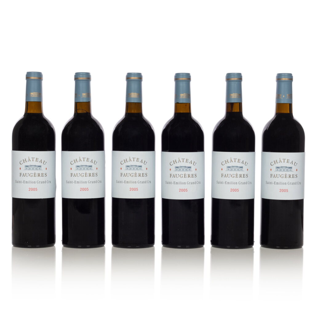 View full screen - View 1 of Lot 207. Château Faugères 2005 (12 BT).