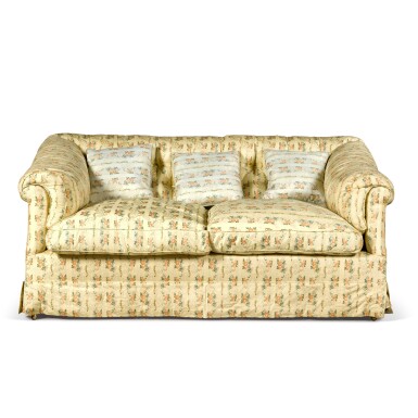 View full screen - View 1 of Lot 559. A Beckett sofa by Howard Chairs Ltd., circa 1989.