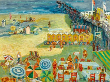 View full screen - View 1 of Lot 415. CARLOS NADAL | MERENDERO (PICNIC AREA).