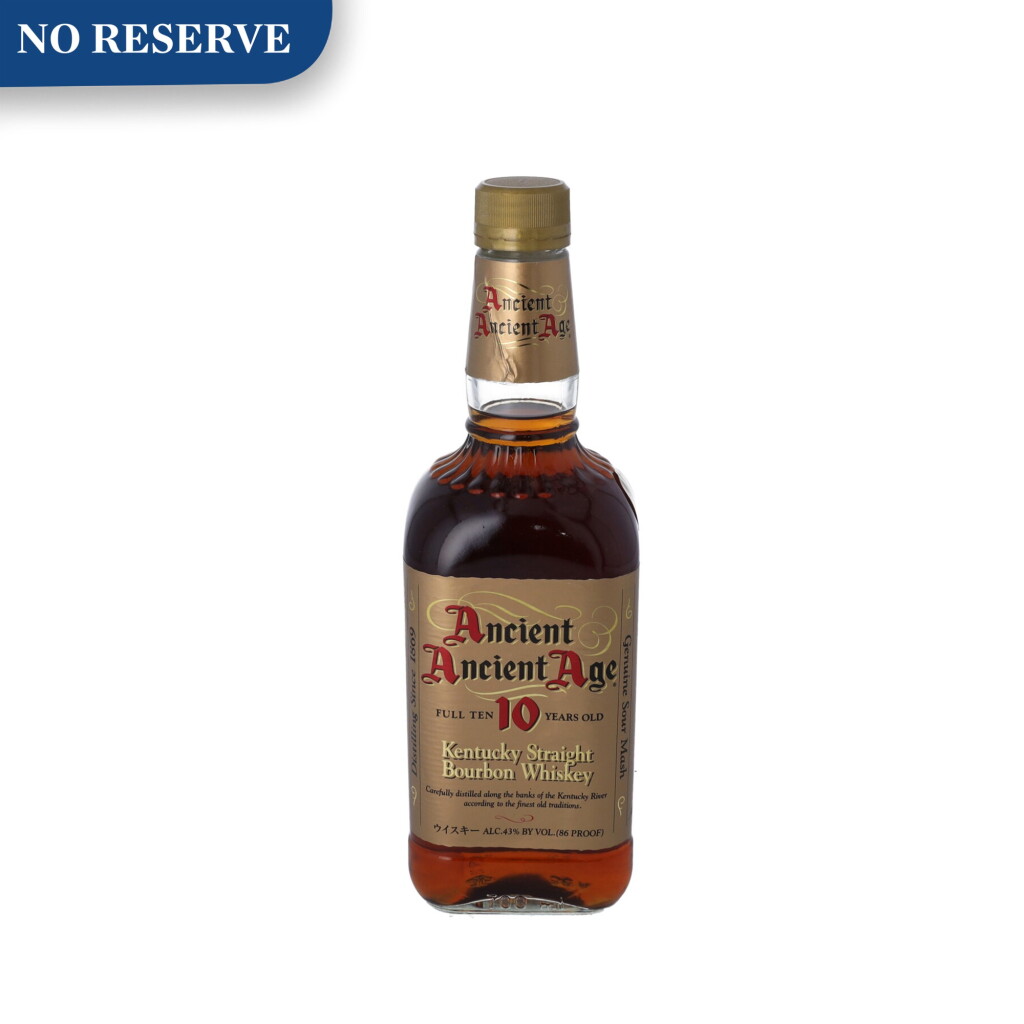 View full screen - View 1 of Lot 115. Ancient Age 10 Year Old 86 proof NV (1 BT70).