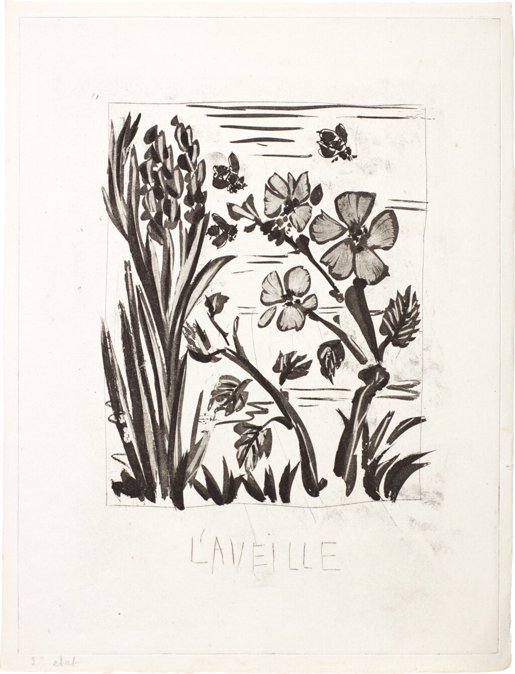 View full screen - View 1 of Lot 105. PABLO PICASSO | L'AVEILLE (L'ABEILLE) (B. 349; BA. 596).