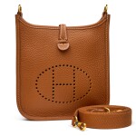 Gold Clemence Mini Evelyne II 16 TPM Palladium Hardware, 2022