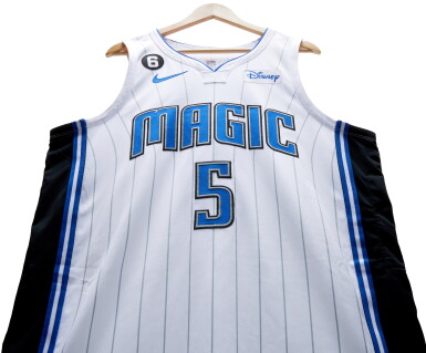 View full screen - View 1 of Lot 48. Paolo Banchero 'Rookie' Orlando Magic 2022-2023 Game Worn Association Edition Jersey .