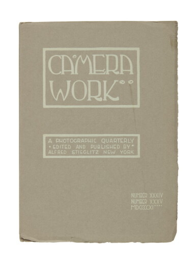 View full screen - View 1 of Lot 42. ALFRED STIEGLITZ, EDITOR | SELECTED NUMBERS OF 'CAMERA WORK'.