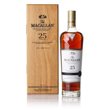 View full screen - View 1 of Lot 3231. The Macallan 25 Year Old Sherry Oak 2021 Release 43.0 abv NV (1 BT70).