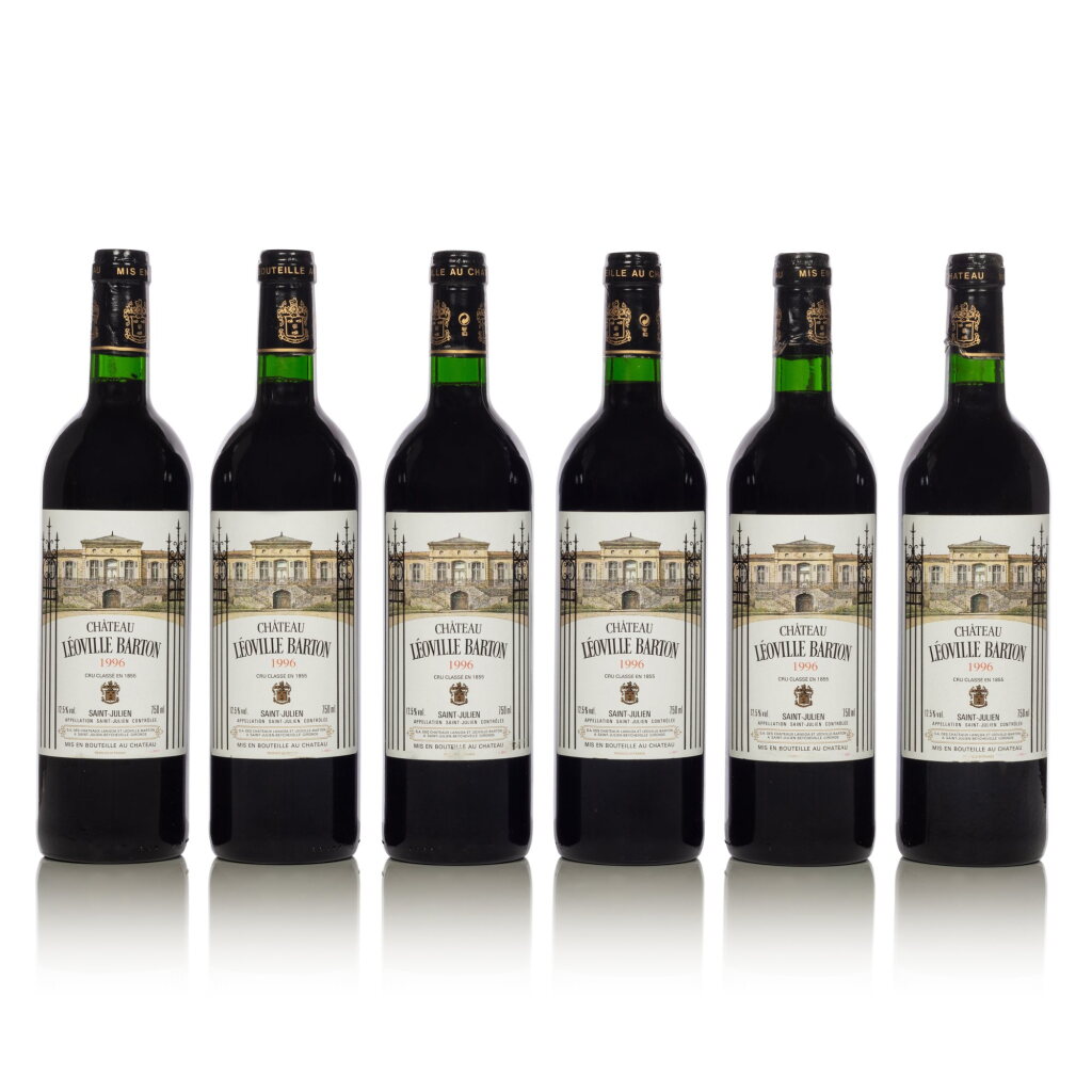 View full screen - View 1 of Lot 40. Château Léoville Barton 1996 (12 BT).