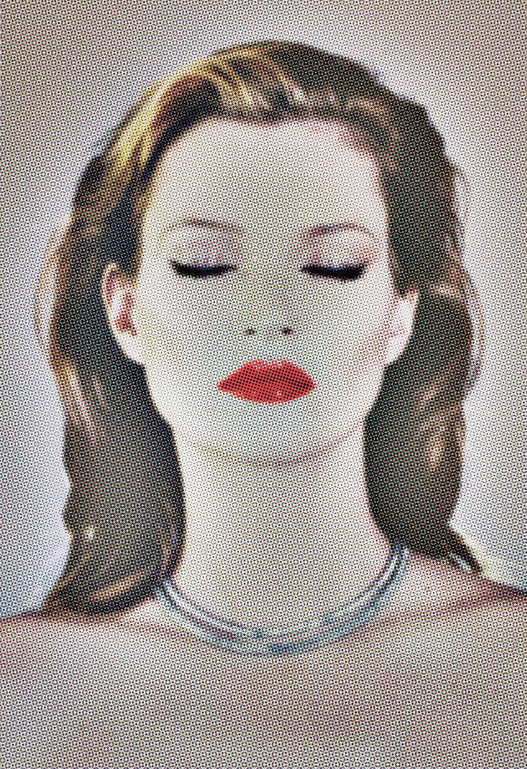 View full screen - View 1 of Lot 68. CHRIS LEVINE | KATE MOSS, SHE'S LIGHT (DOTS), 2013.