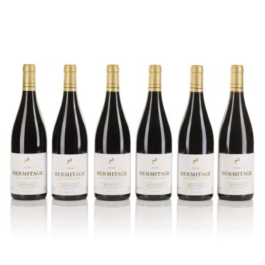 View full screen - View 1 of Lot 332. Hermitage Rouge 2010 Bernard Faurie (12 BT).