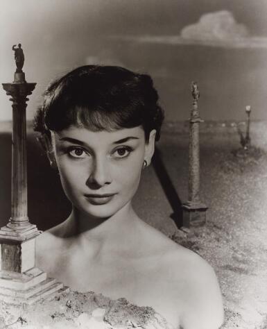 View full screen - View 1 of Lot 136. ANGUS MCBEAN | AUDREY HEPBURN, 1951.