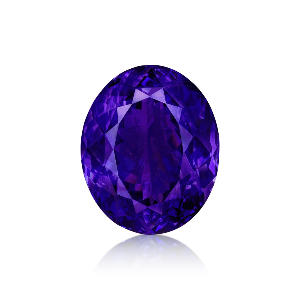 View full screen - View 1 of Lot 1961. Unmounted Tanzanite | 45.28克拉 未鑲嵌 坦桑石.