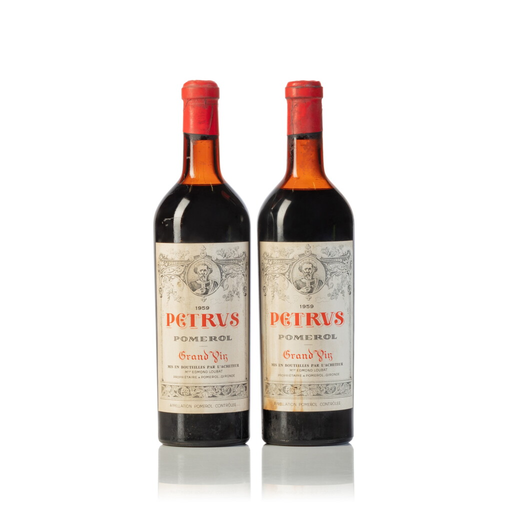 View full screen - View 1 of Lot 518. Petrus 1959 (2 BT70) .