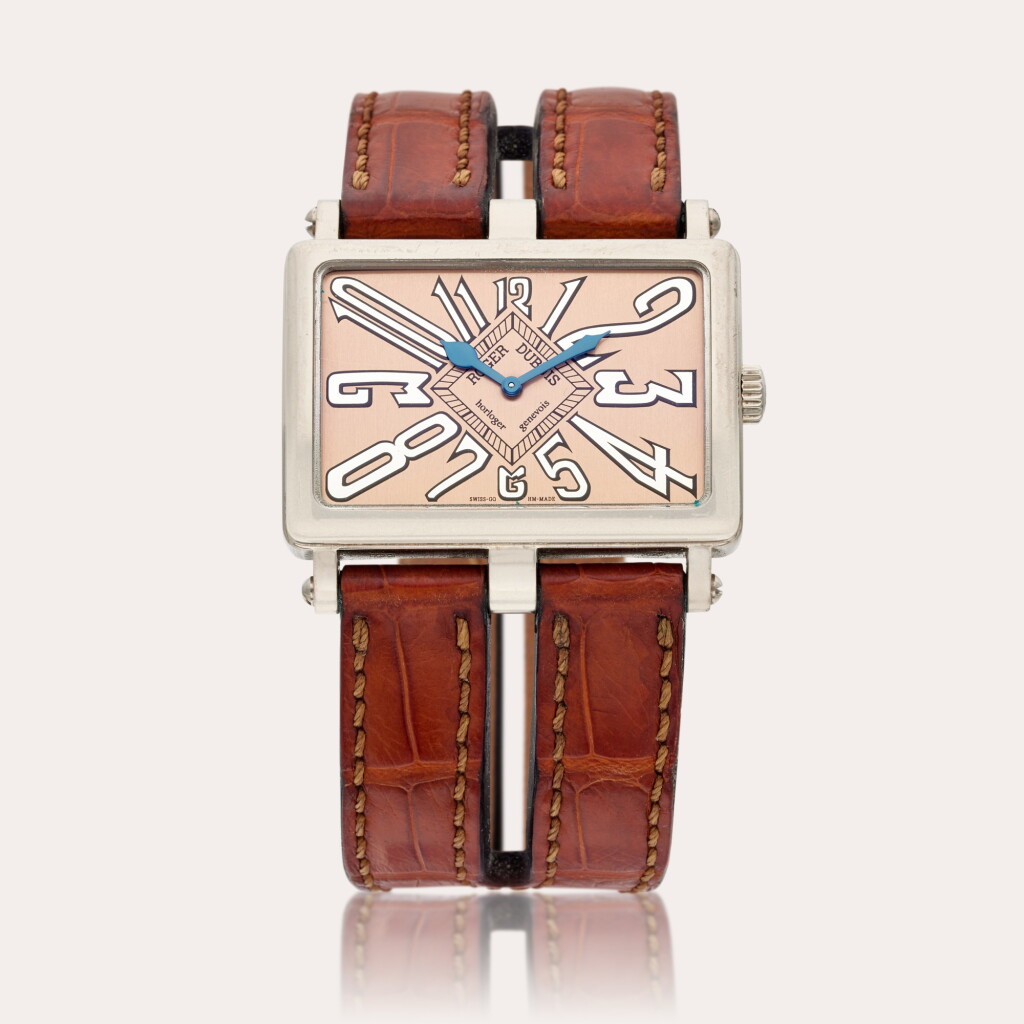 View full screen - View 1 of Lot 576. Reference T26 180 ‘Too Much’ | A limited edition white gold wristwatch, Circa 2005.