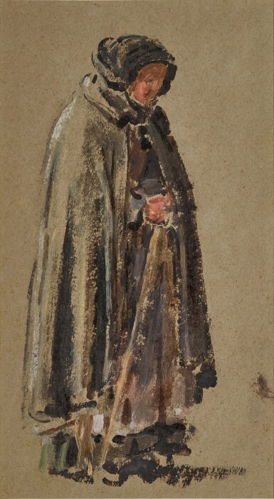 View full screen - View 1 of Lot 208. Two figure studies.
