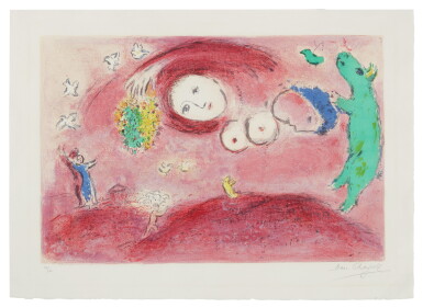 View full screen - View 1 of Lot 6. MARC CHAGALL | SPRINGTIME IN THE MEADOW (M. 314; SEE C. BKS. 46).