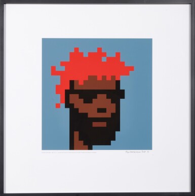 View full screen - View 1 of Lot 5001. CryptoPunk #770.