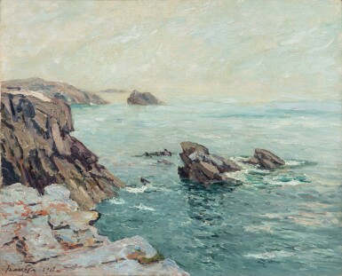 View full screen - View 1 of Lot 106. Pointe de Beg-ar-Naud, presqu'île de Quiberon.