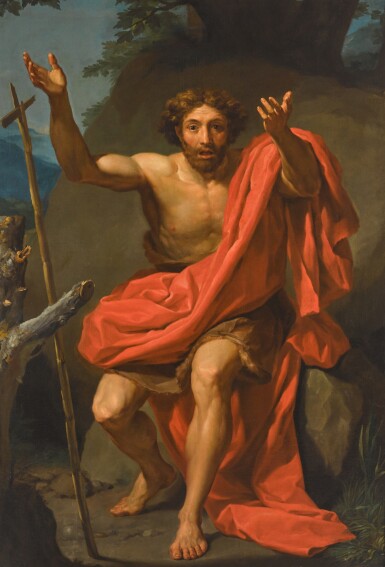 View full screen - View 1 of Lot 26. Saint John the Baptist preaching in the wilderness.