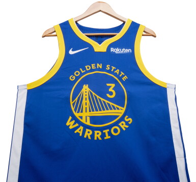 View full screen - View 1 of Lot 109. Chris Paul Golden State Warriors 2023-2024 Game Worn Icon Edition Jersey .