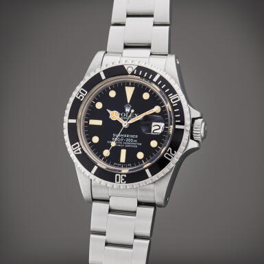 View full screen - View 1 of Lot 117. Reference 1680 Submariner 'Comex' | A stainless steel automatic wristwatch with date and bracelet, Circa 1978.
