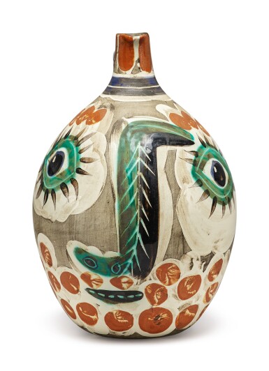 View full screen - View 1 of Lot 61. PABLO PICASSO | VISAGE AU NEZ NOIR (A. R. 609).