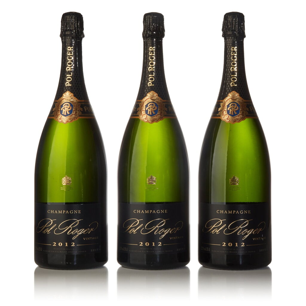 View full screen - View 1 of Lot 625. Pol Roger, Brut 2012 (3 MAG).