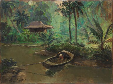 View full screen - View 1 of Lot 2010. Henri Mège 亨利·美治 | Matin d'Avril près de Thu Duc (April Morning near Thu Duc) 四月清晨.