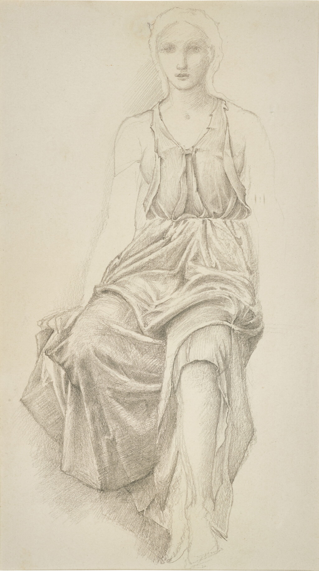 View full screen - View 1 of Lot 63. Study for King Cophetua and the Beggar Maid.