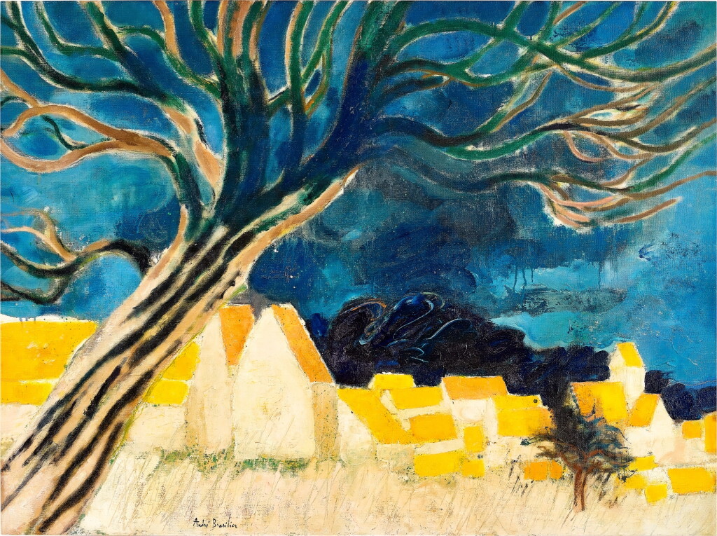 View full screen - View 1 of Lot 6231. André Brasilier 安德烈・布拉吉利 | Village du Tardenois 塔爾德努瓦村.