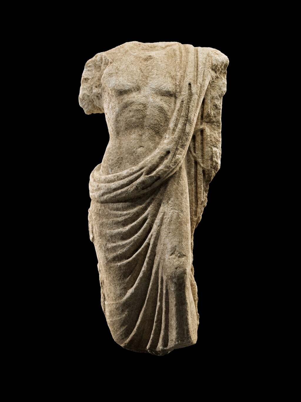 View full screen - View 1 of Lot 168. A Roman Marble Torso of Asklepios, 2nd/3rd Century A.D..
