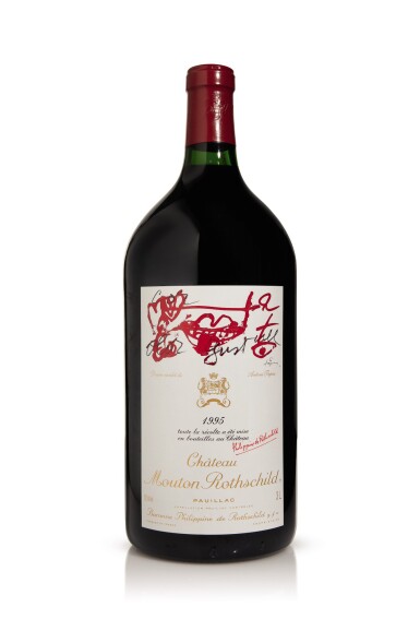 View full screen - View 1 of Lot 19. Château Mouton Rothschild 1995 (1 DM).