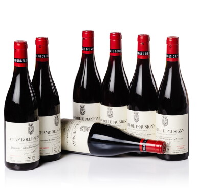 View full screen - View 1 of Lot 114. Chambolle Musigny 2015-2020 Vertical Comte Georges de Vogüé (7 BT).