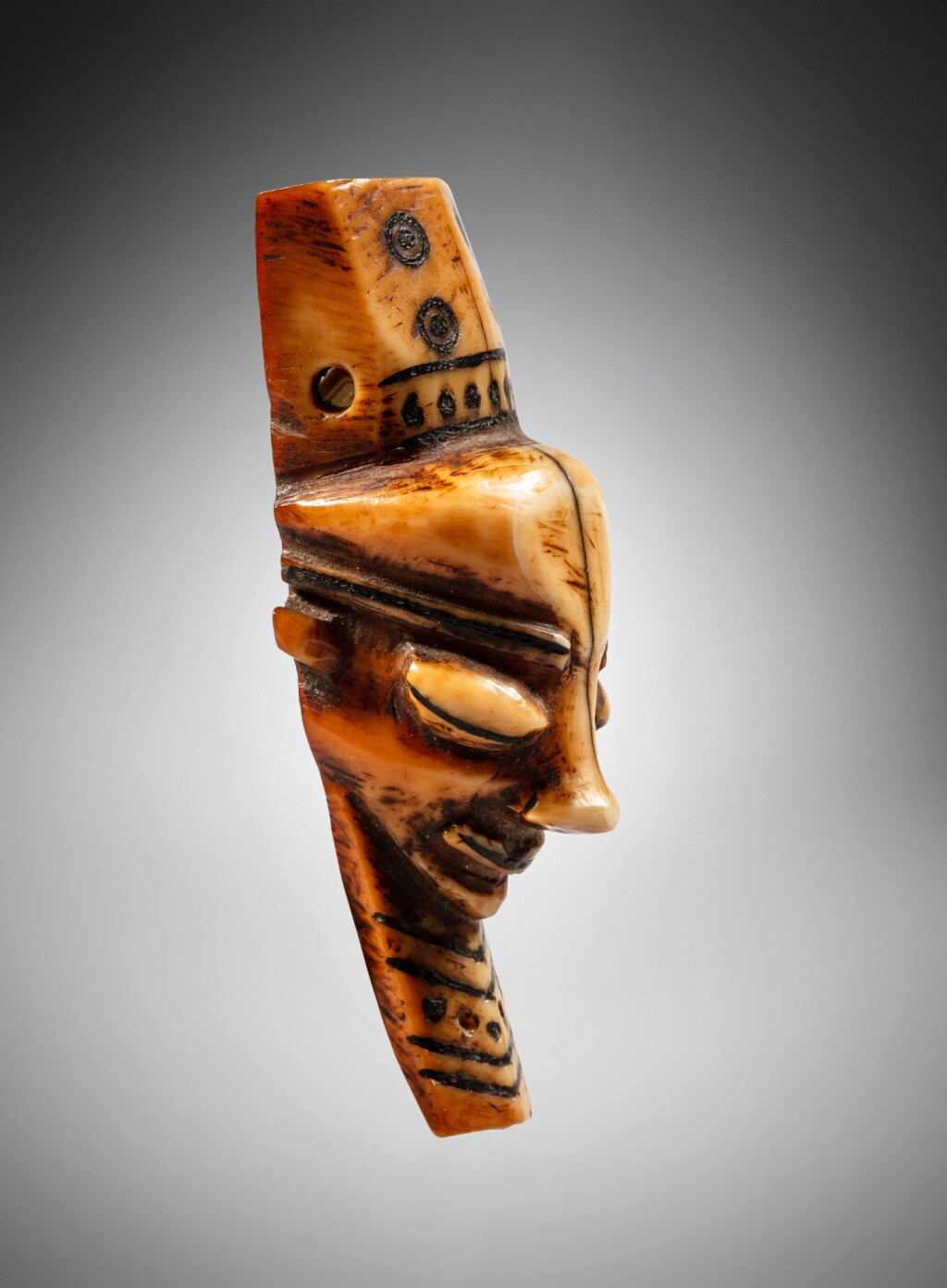 View full screen - View 1 of Lot 67. Pende Ikhoko Pendant, Democratic Republic of the Congo.