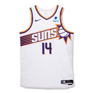 View full screen - View 1 of Lot 123. Drew Eubanks Phoenix Suns 2023-2024 Game Issued Association Edition Jersey.