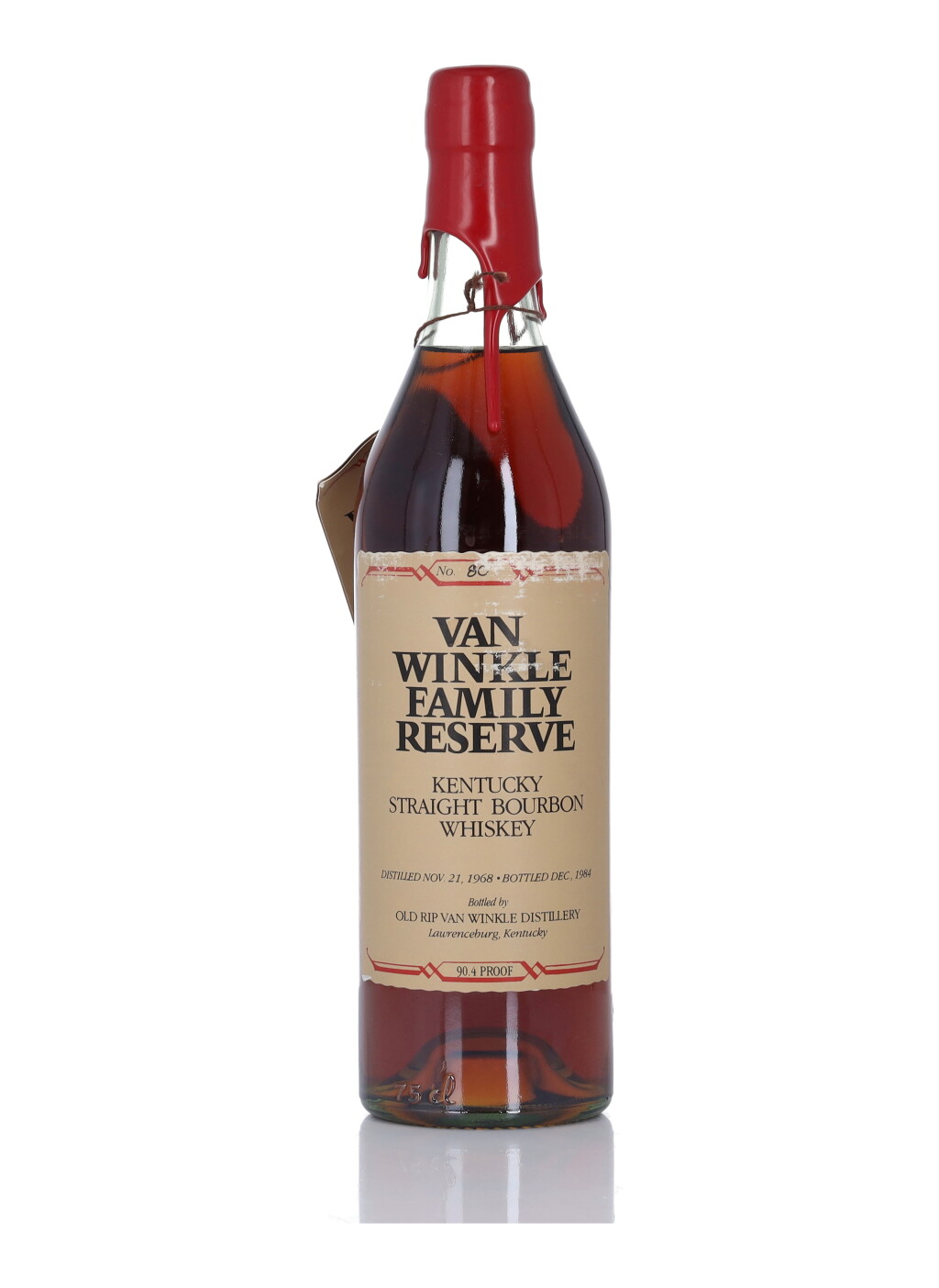 View full screen - View 1 of Lot 165. Van Winkle Family Reserve 16 Year Old 90.4 Proof 1968 (1 Bottle 75cl).