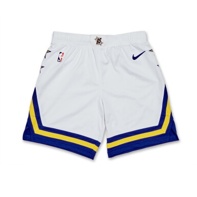View full screen - View 1 of Lot 142. Stephon Castle Game Issued ‘NBA All-Star Game’ Rising Stars Shorts | Probable Wear.