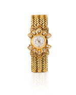MONTRE BRACELET DE DAME DIAMANTS, VERS 1940 | LADY'S DIAMOND WRISTWATCH, 1940S